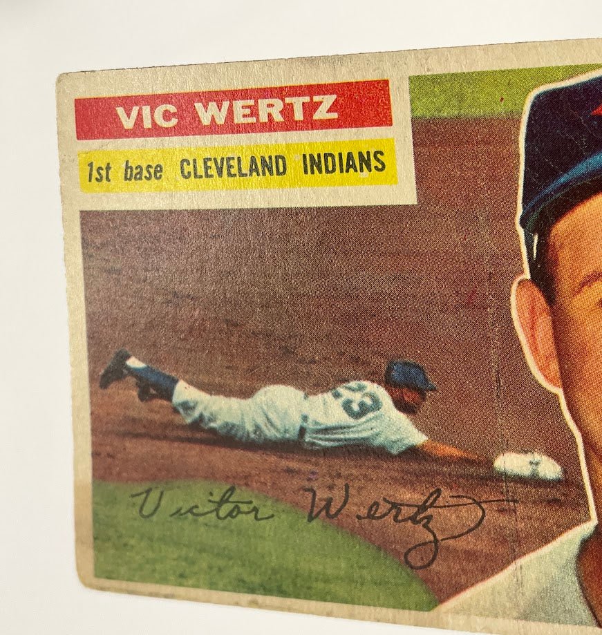 673-vic-wertz-1956-topps-300-cleveland-indians-vg-2-3.jpg Vic Wertz 1956 Topps #300 Cleveland Indians VG #2