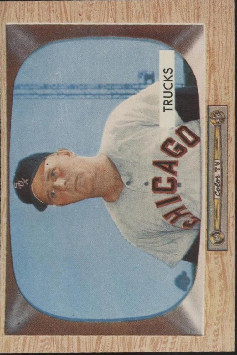 674-virgil-trucks-1955-bowman-26-chicago-white-sox-ex-1.webp Virgil Trucks 1955 Bowman #26 Chicago White Sox EX