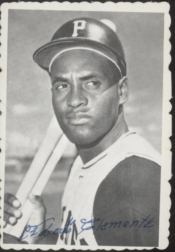 Bob Clemente 1969 Topps Deckle Edge #27 Pittsburgh Pirates GD #2
