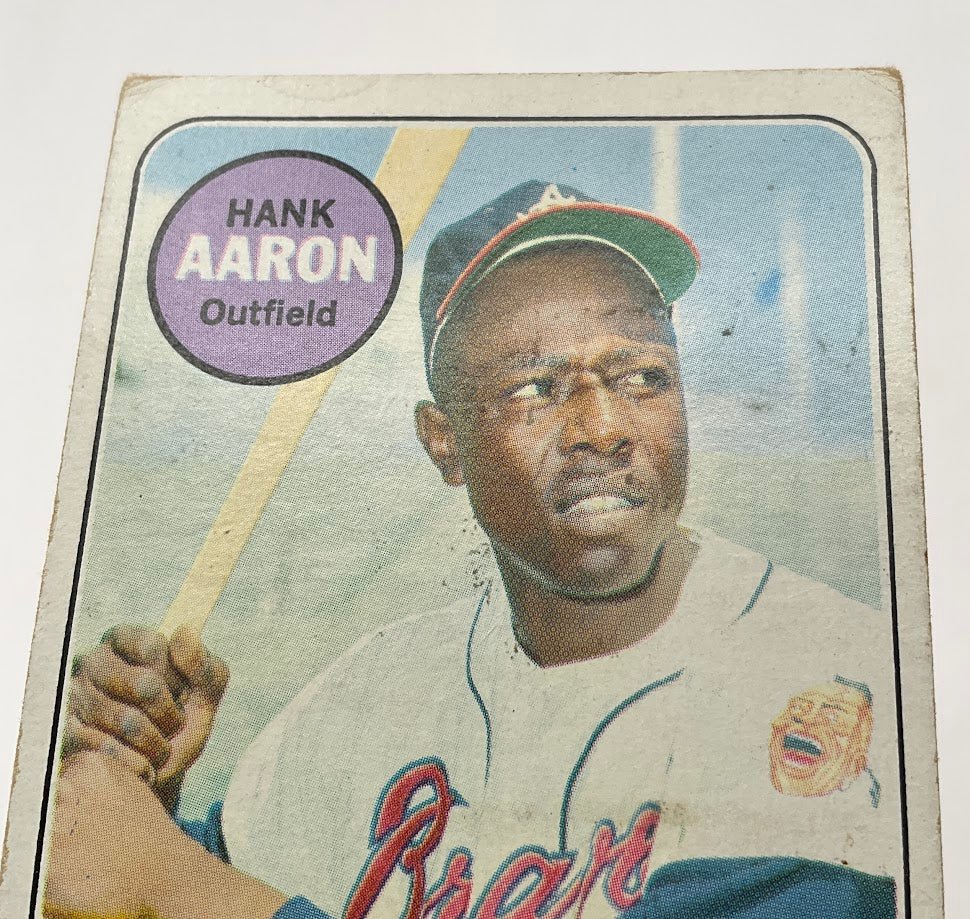 Hank Aaron 1969 Topps #100 Atlanta Braves GD #2