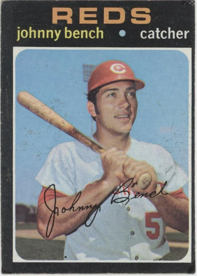 Johnny Bench 1971 Topps #250 Cincinnati Reds VG-EX