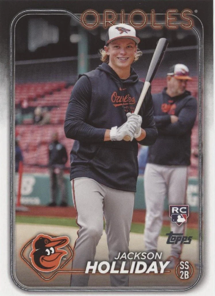 Jackson Holliday 2024 Topps Complete Sets RC #697