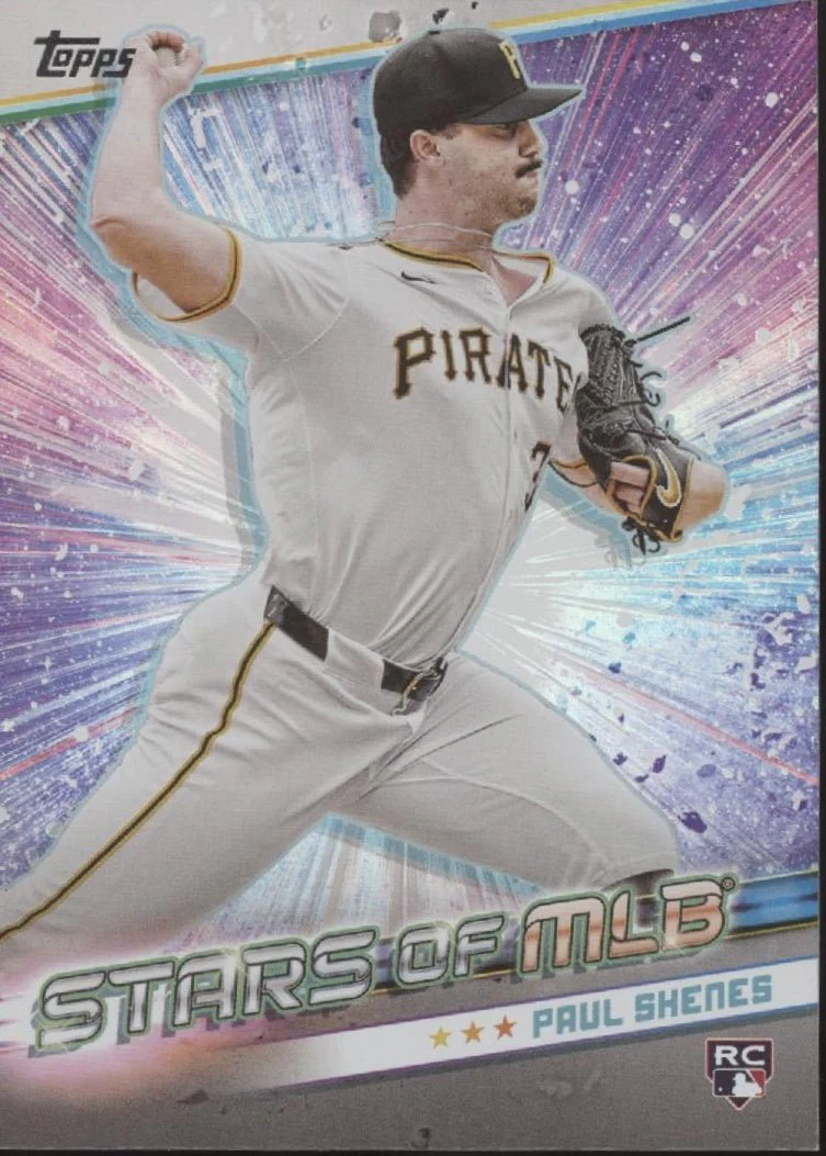 Paul Skenes 2024 Topps Update Series Stars of MLB Foil RC #SMLB-64 #1