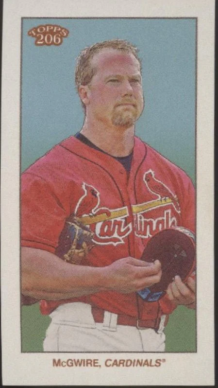 Mark McGwire 2024 Topps 206 Blank Back Mini