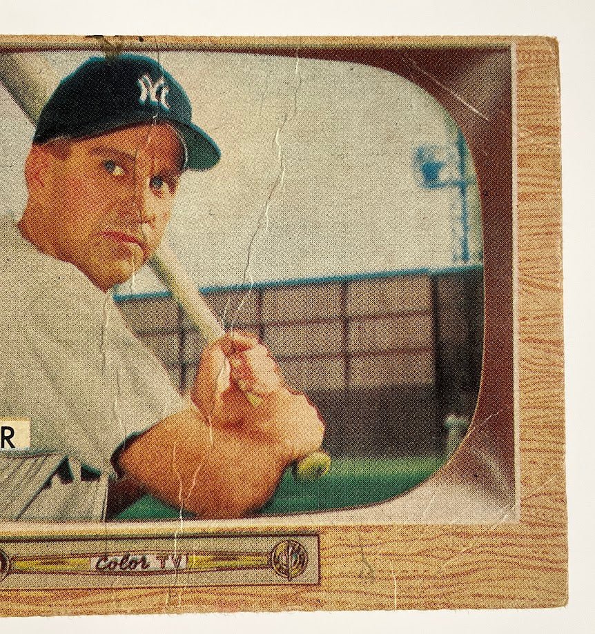 Enos Slaughter 1955 Bowman #60 New York Yankees GD