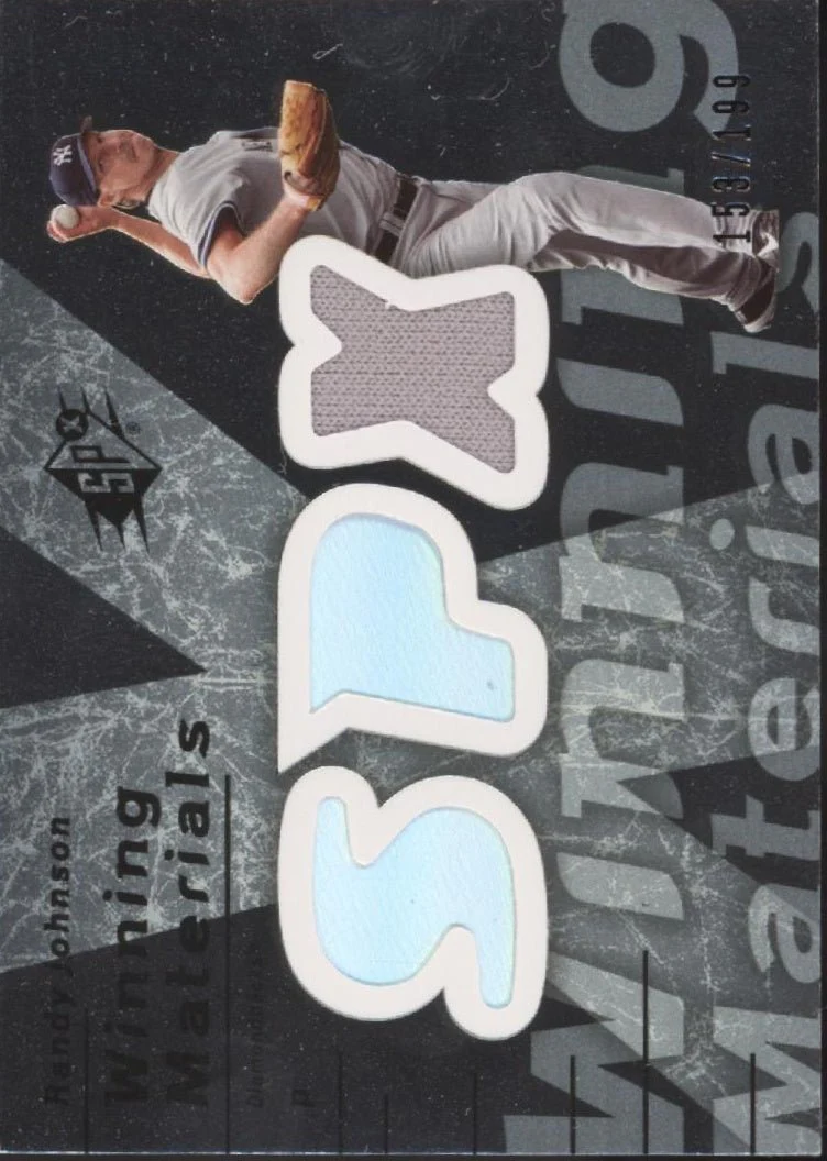 Randy Johnson 2007 Upper Deck SPX Winning Materials Swatch #WM-RJ