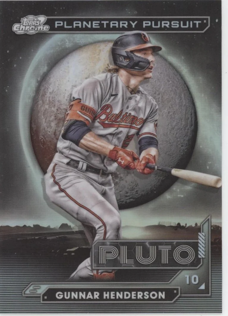 Gunnar Henderson 2024 Cosmic Chrome Planetary Pursuit Pluto Refractor #PPP-2