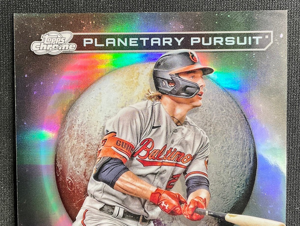 Gunnar Henderson 2024 Cosmic Chrome Planetary Pursuit Pluto Refractor #PPP-2