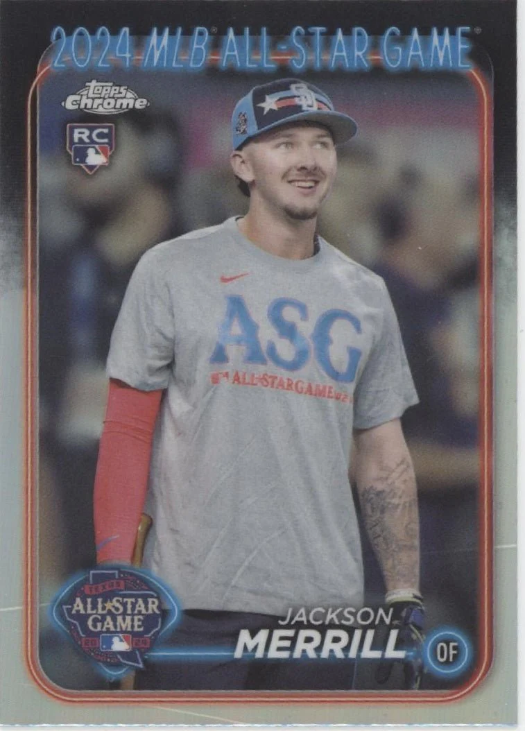 Jackson Merrill 2024 Topps Chrome All Star Game Refractor RC #ASGC-49