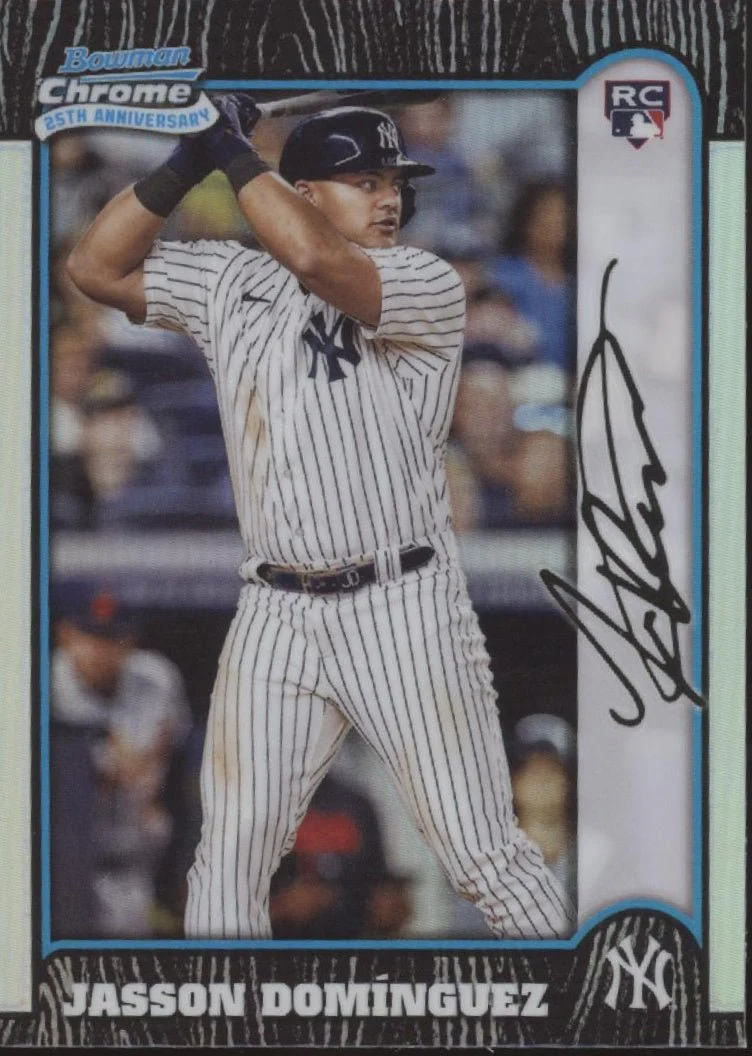 Jasson Dominguez 2024 Bowman Chrome 25th Anniversary Refractor RC #BC25-2