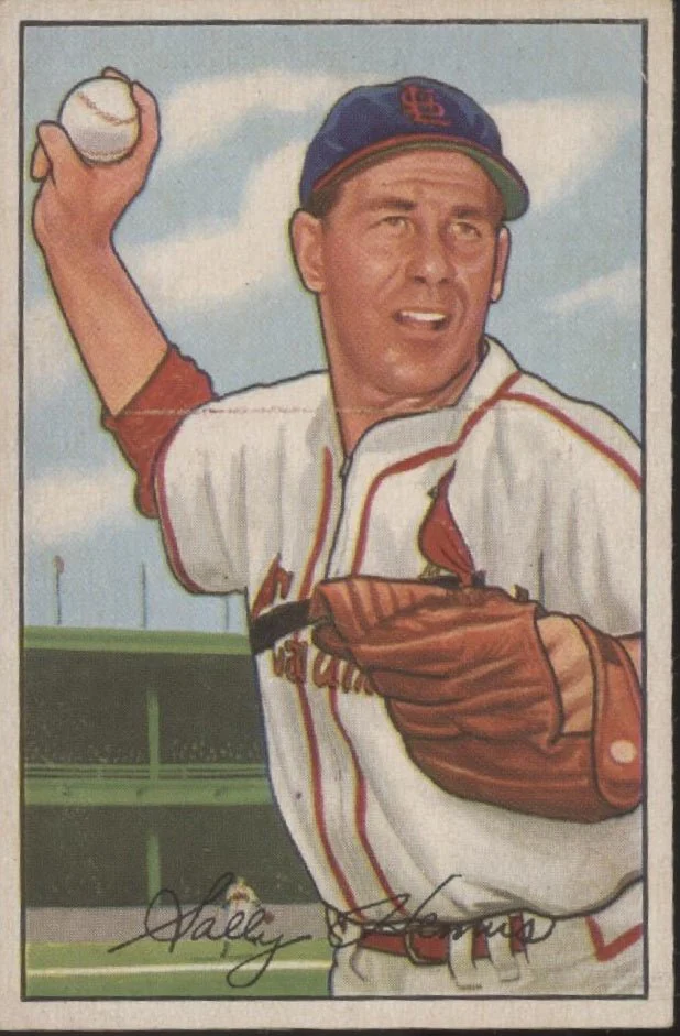 Solly Hemus 1952 Bowman RC #212 St. Louis Cardinals VG-EX
