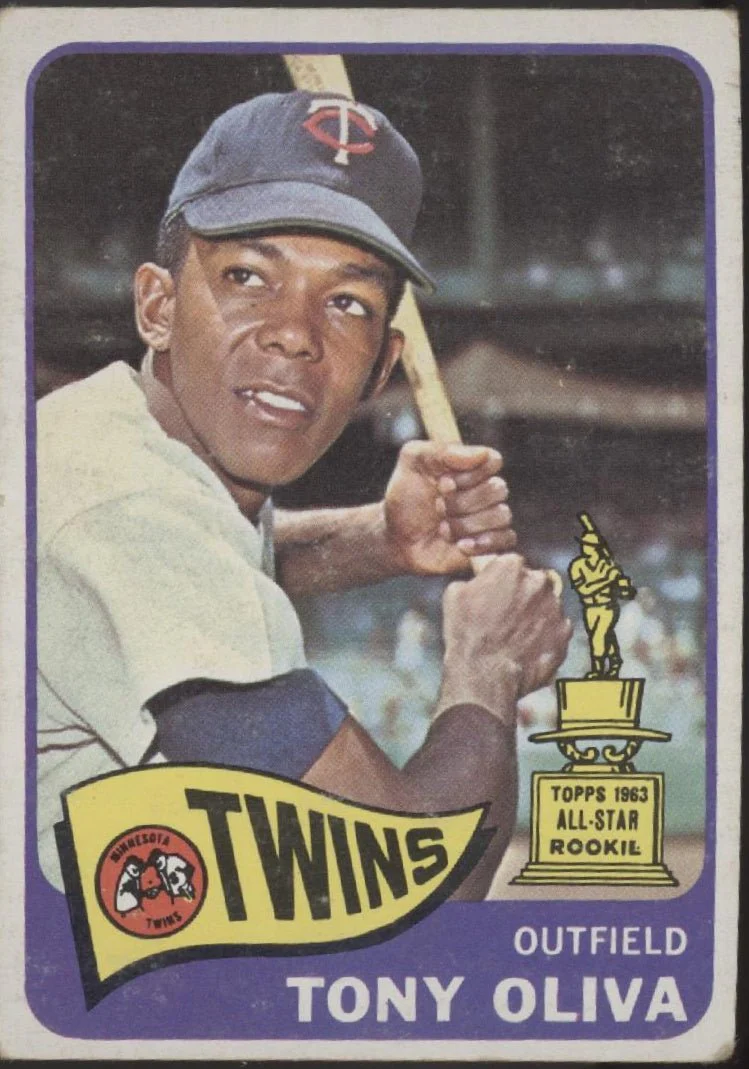 Tony Oliva 1965 Topps #340 Minnesota Twins VG #2