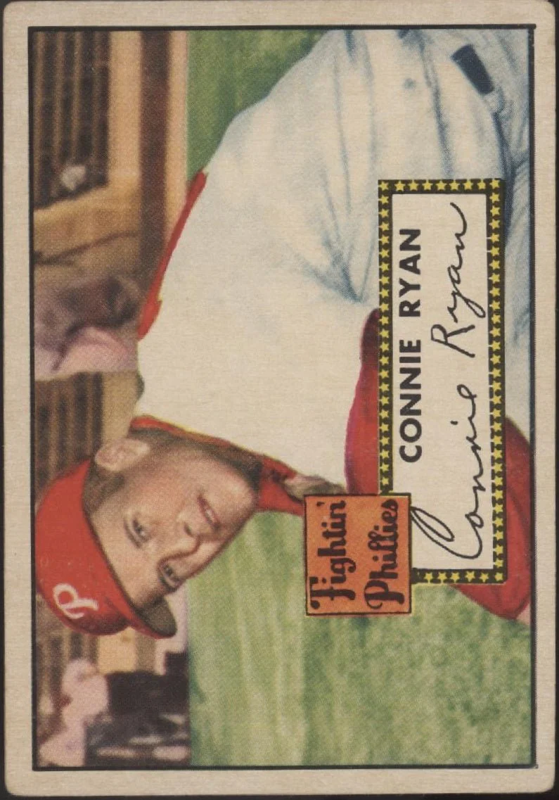 Connie Ryan 1952 Topps #107 Philadelphia Phillies VG