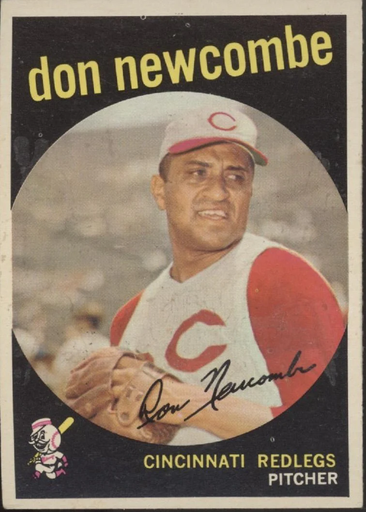Don Newcombe 1959 Topps #312 Cincinnati Redlegs VG
