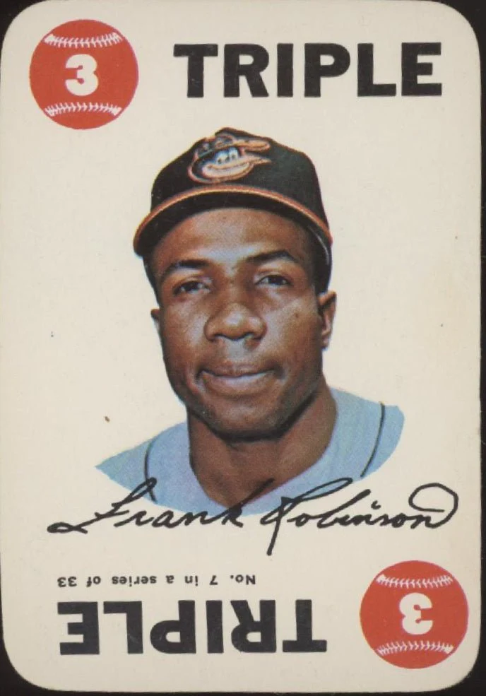 Frank Robinson 1968 Topps Game Baltimore Orioles VG-EX