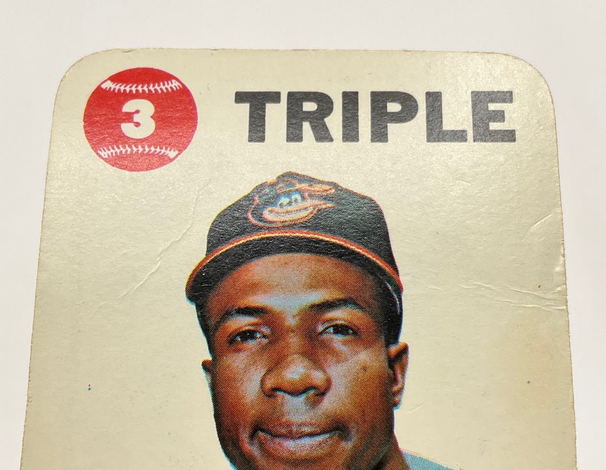 Frank Robinson 1968 Topps Game Baltimore Orioles VG-EX