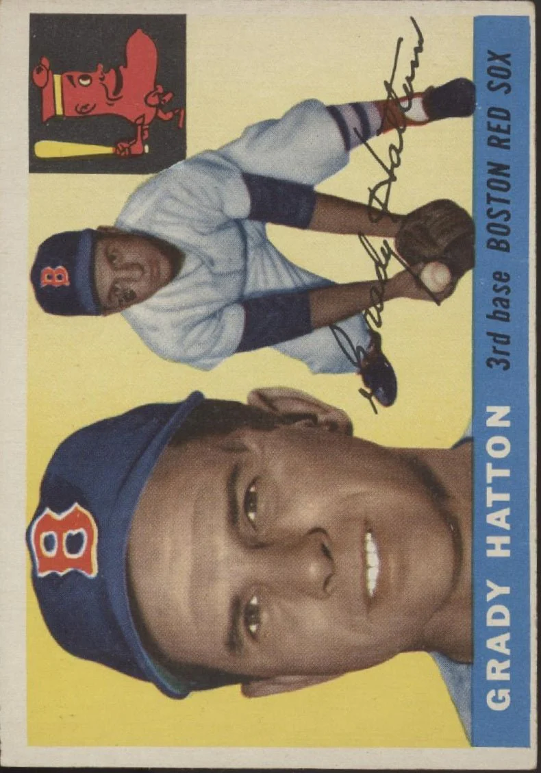 Grady Hatton 1955 Topps #131 Boston Red Sox VG