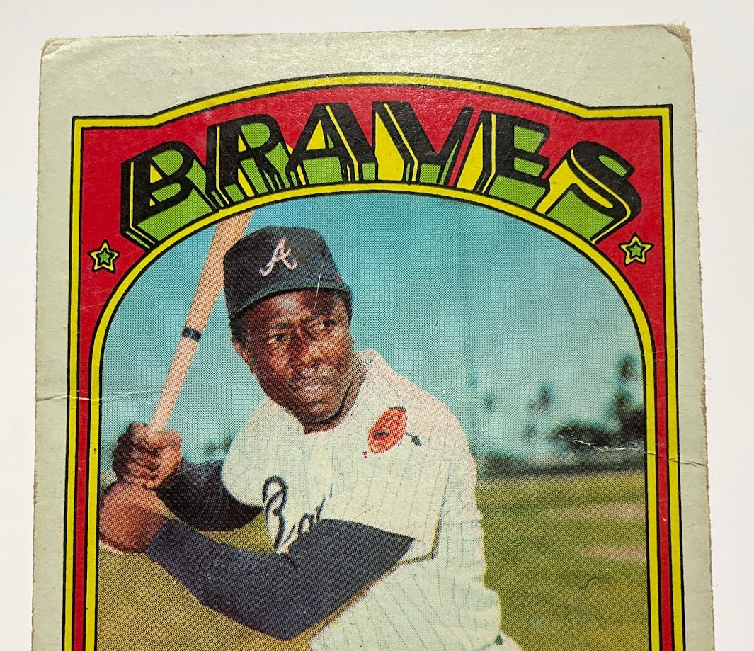 Hank Aaron 1972 Topps #299 Atlanta Braves VG