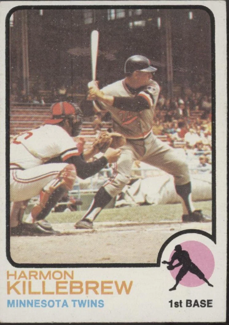 Harmon Killebrew 1973 Topps #170 Minnesota Twins VG
