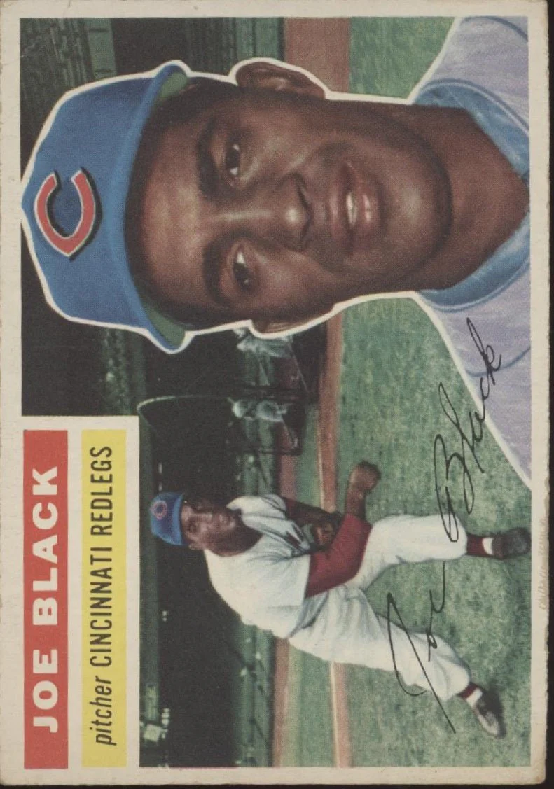 Joe Black 1956 Topps #178 Cincinnati Redlegs VG-EX