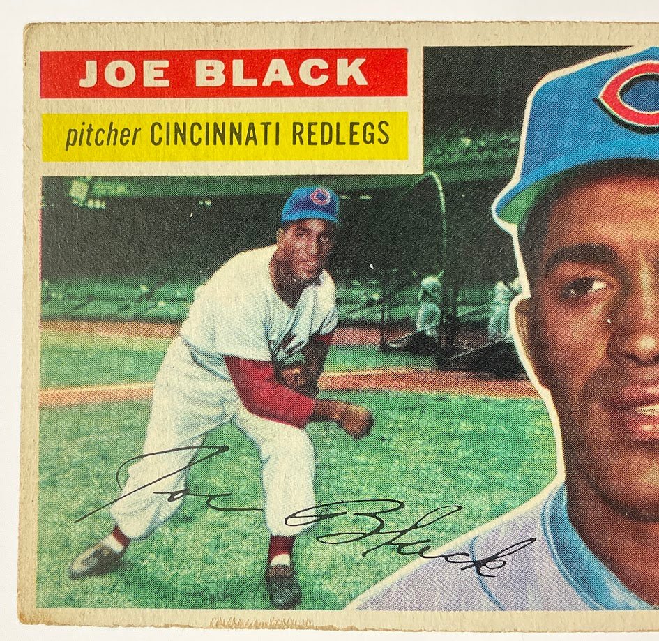 Joe Black 1956 Topps #178 Cincinnati Redlegs VG-EX