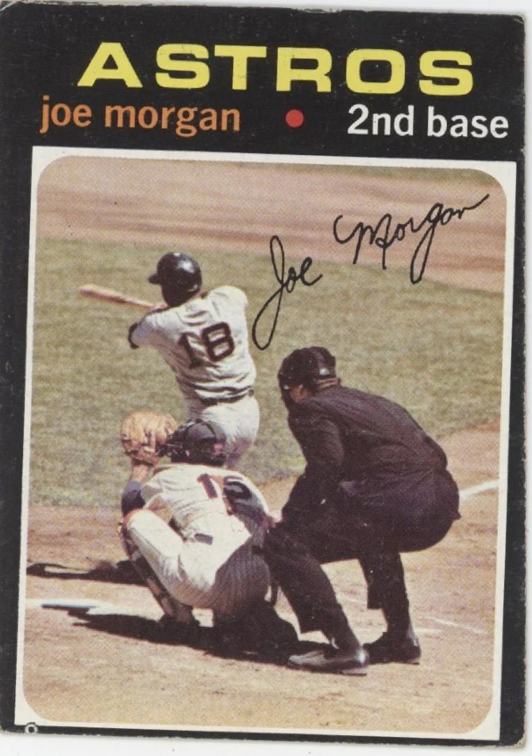Joe Morgan 1971 Topps #264 Houston Astros VG
