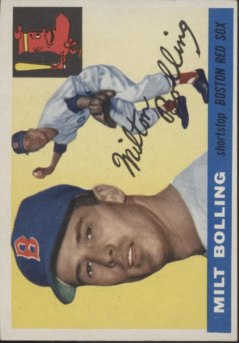 Milt Bolling 1955 Topps #91 Boston Red Sox VG-EX #2