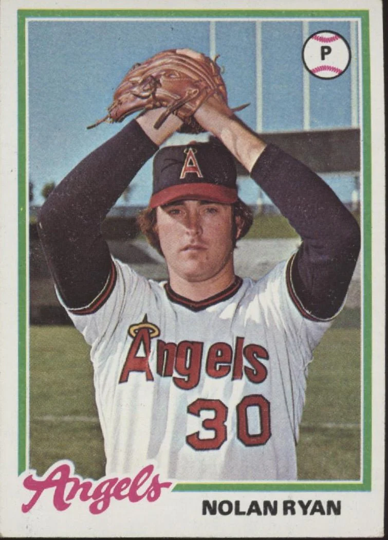 Nolan Ryan 1978 Topps #400 Los Angeles Angels EX #4