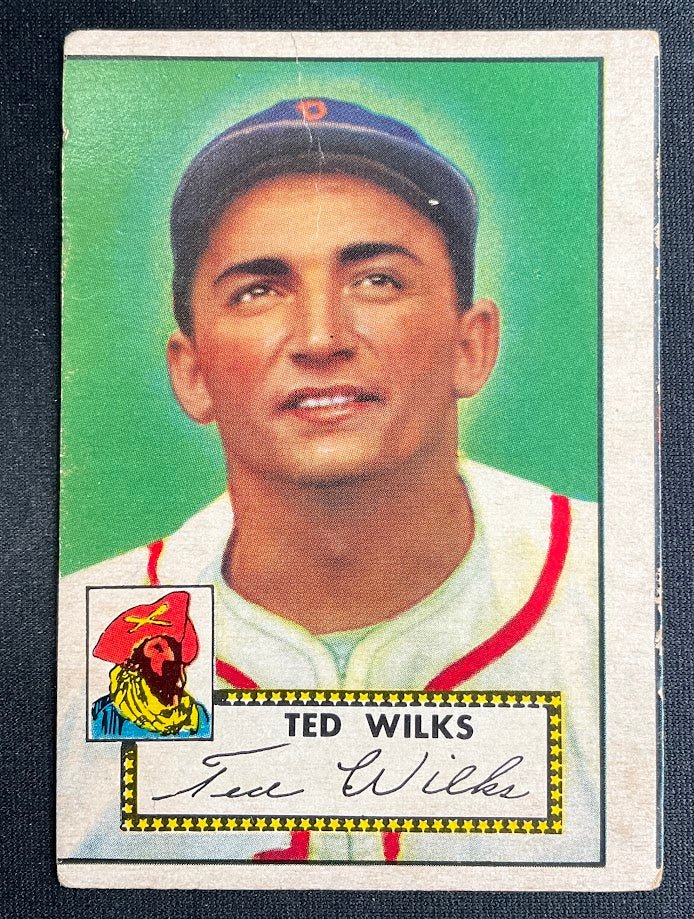 Ted Wilks 1952 Topps #109 Pittsburgh Pirates GD