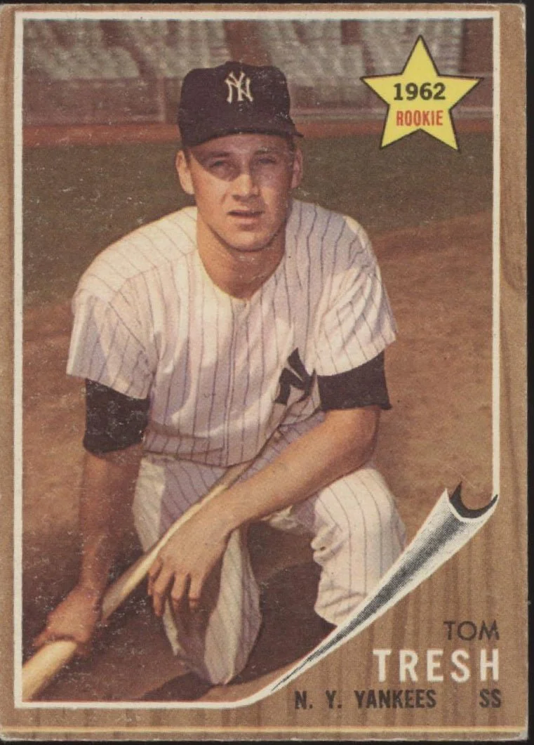 Tom Tresh 1962 Topps RC #31 New York Yankees VG