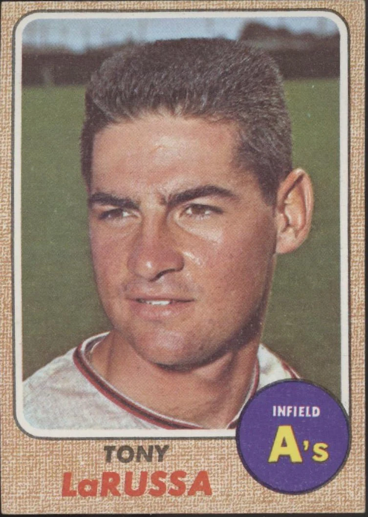 Tony LaRussa 1968 Topps #571 Oakland Athletics VG