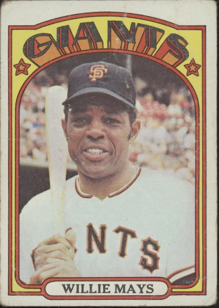 Willie Mays 1972 Topps #49 San Francisco Giants VG #1