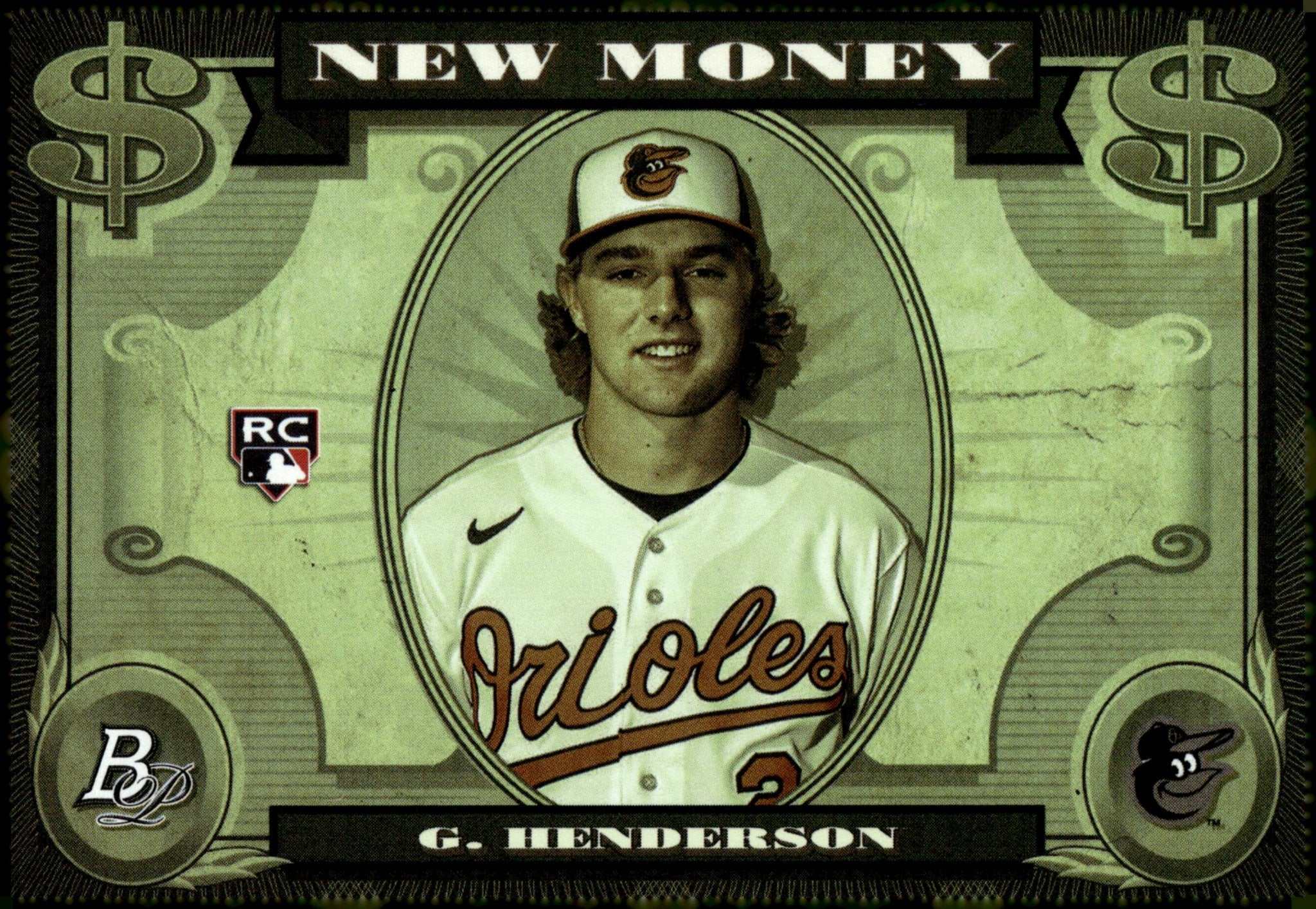 819-gunnar-henderson-2023-bowman-platinum-new-money-rc-nm-1-1.jpg Gunnar Henderson 2023 Bowman Platinum New Money RC #NM-1