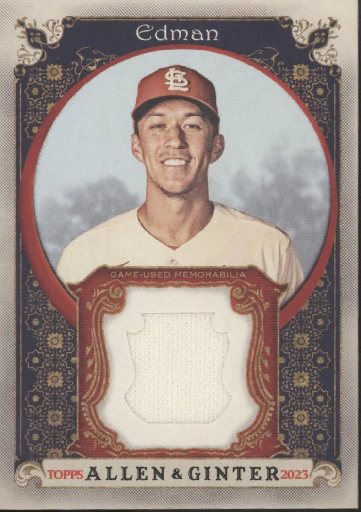 Tommy Edman 2023 Topps Allen & Ginter Swatch #AGRB-TE