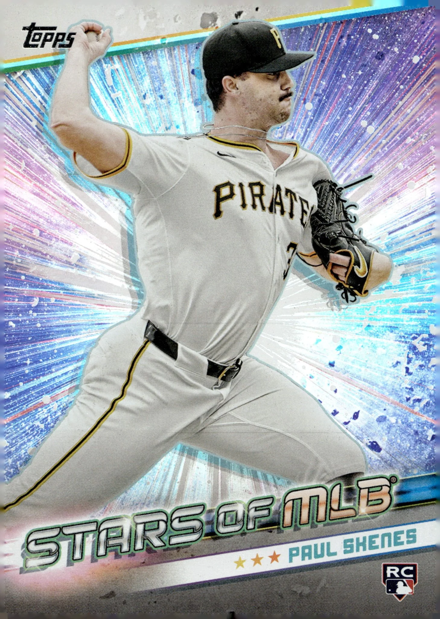 Paul Skenes 2024 Topps Update Series Stars of MLB Foil RC #SMLB-64 #3