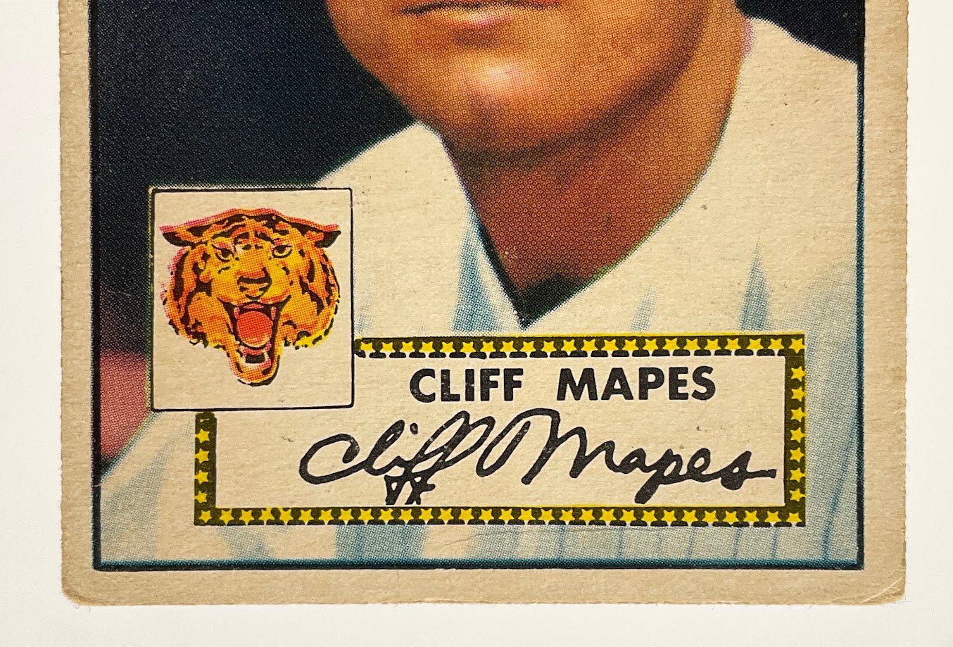 Cliff Mapes 1952 Topps #103 Detroit Tigers VG