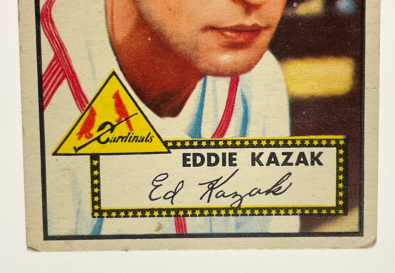 848-eddie-kazak-1952-topps-165-st-louis-cardinals-vg-4.jpg Eddie Kazak 1952 Topps #165 St Louis Cardinals VG