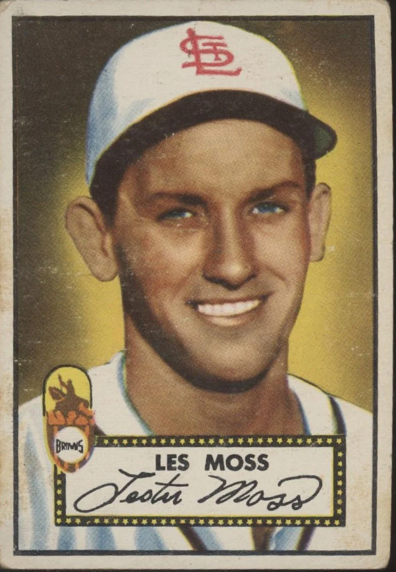 Les Moss 1952 Topps #143 St. Louis Browns VG