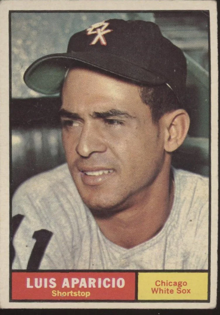 Luis Aparicio 1961 Topps #440 Chicago White Sox VG-EX