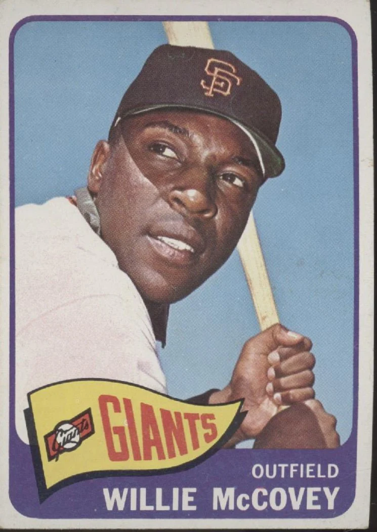 Willie McCovey 1965 Topps #176 San Francisco Giants VG-EX