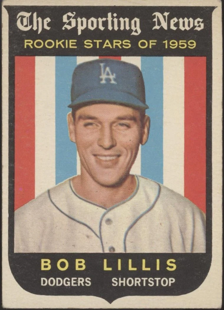 883-bob-lillis-1959-topps-sporting-news-rc-133-los-angeles-dodgers-ex-1.webp Bob Lillis 1959 Topps Sporting News RC #133 Los Angeles Dodgers EX
