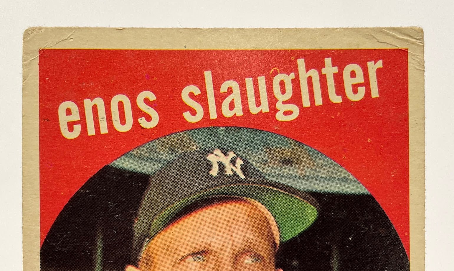 Enos Slaughter 1959 Topps #155 New York Yankees GD