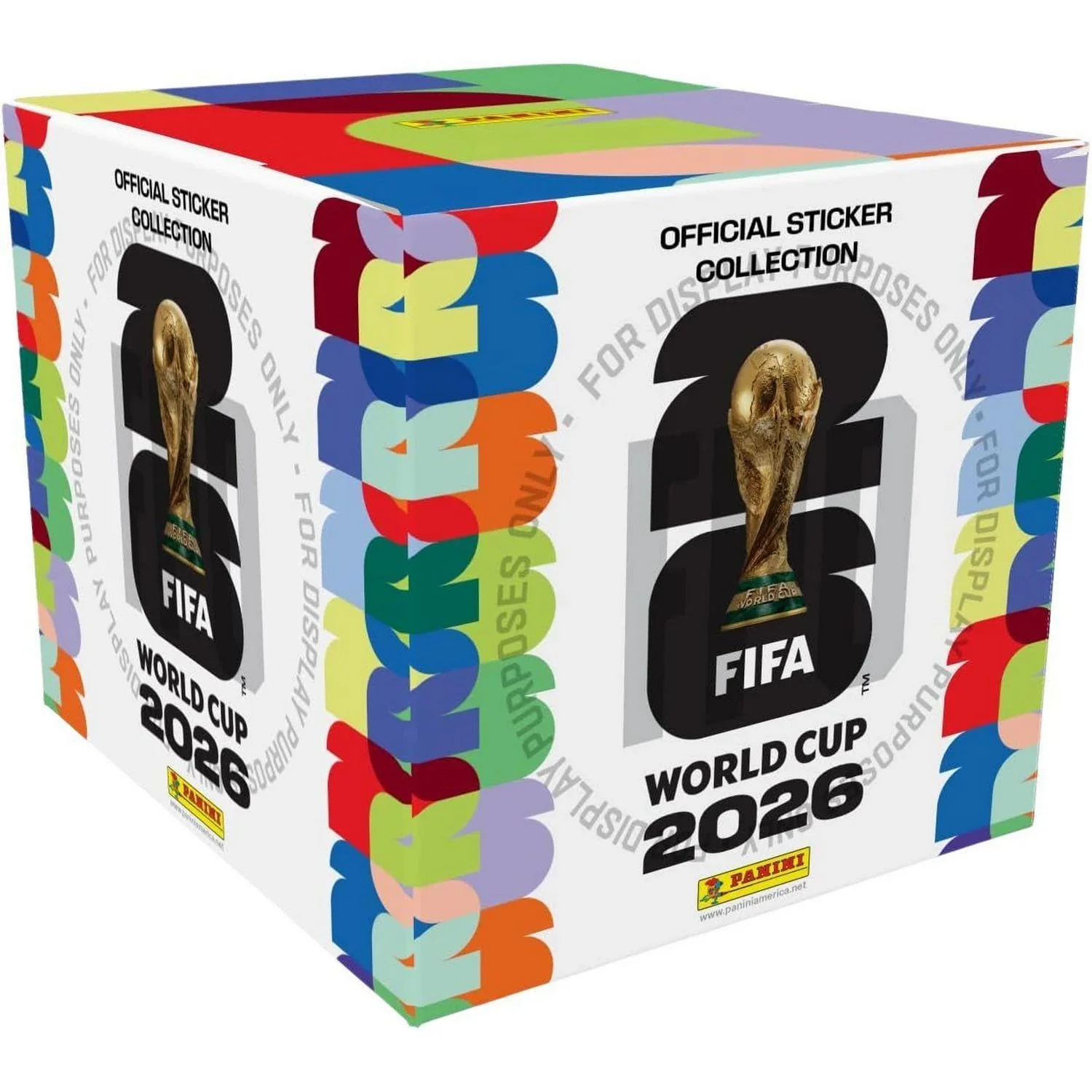 2026 Panini FIFA World Cup Soccer 50-Pack Sticker Box