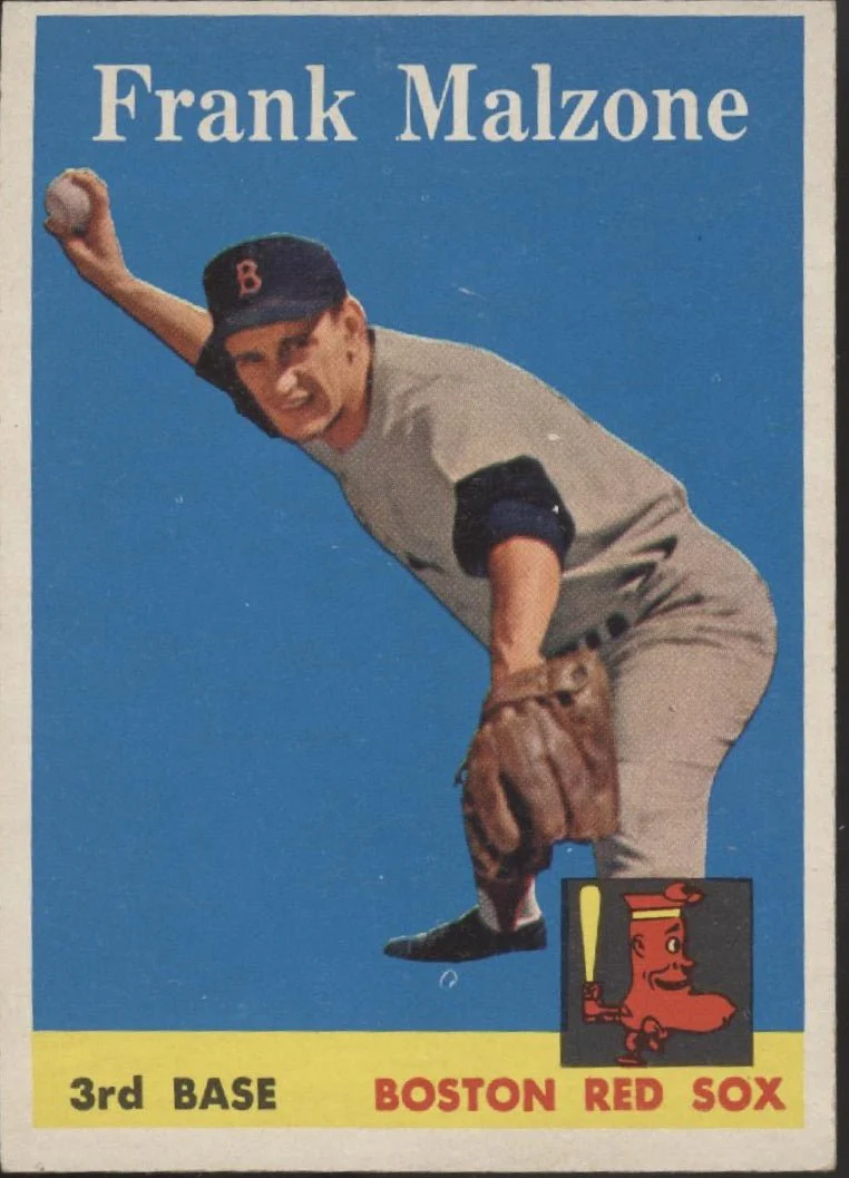 Frank Malzone 1958 Topps #260 Boston Red Sox EX