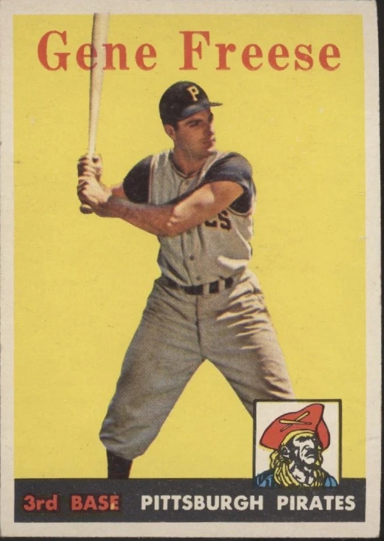 Gene Freese 1958 Topps #293 Pittsburgh Pirates EX