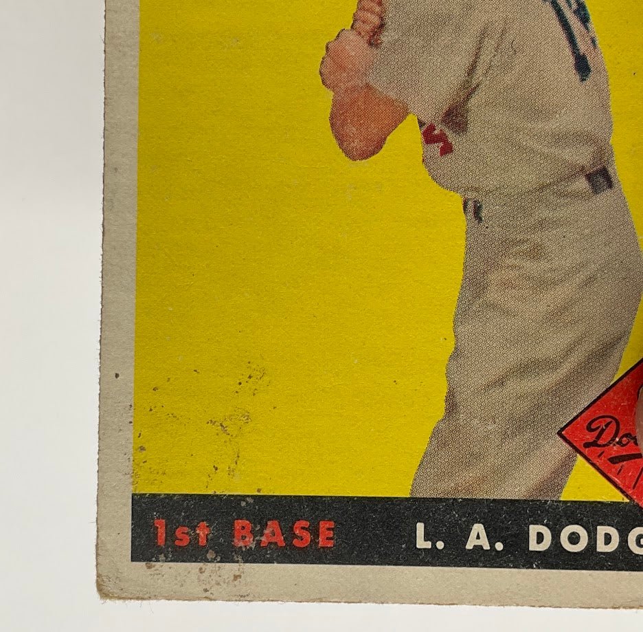 Gil Hodges 1958 Topps #162 Los Angeles Dodgers VG #1