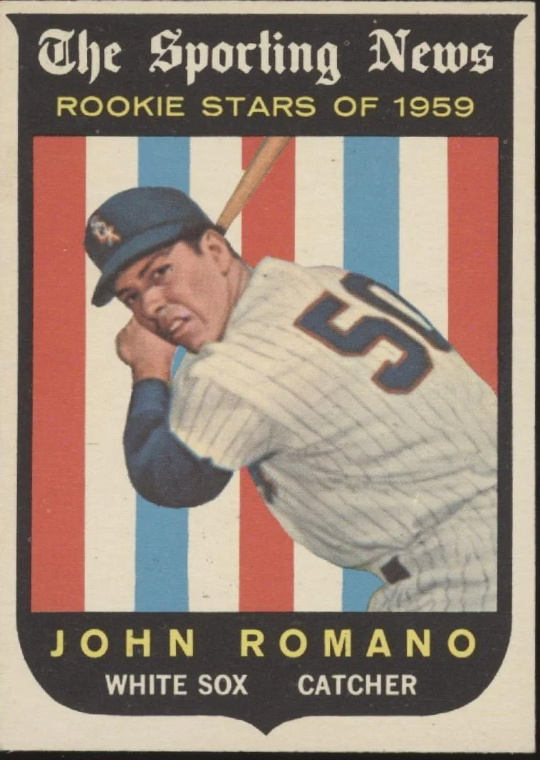 John Romano 1959 Topps Sporting News RC #138 EX