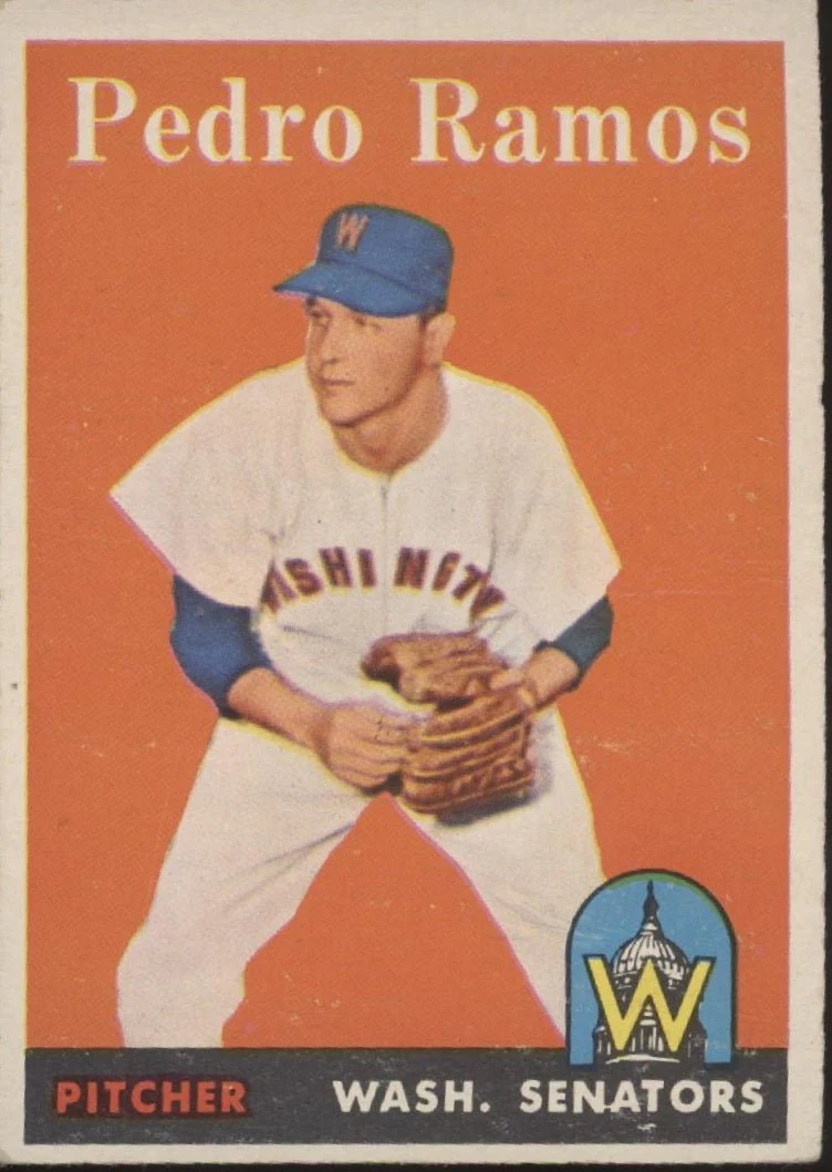 Pedro Ramos 1958 Topps #331 Washington Senators EX