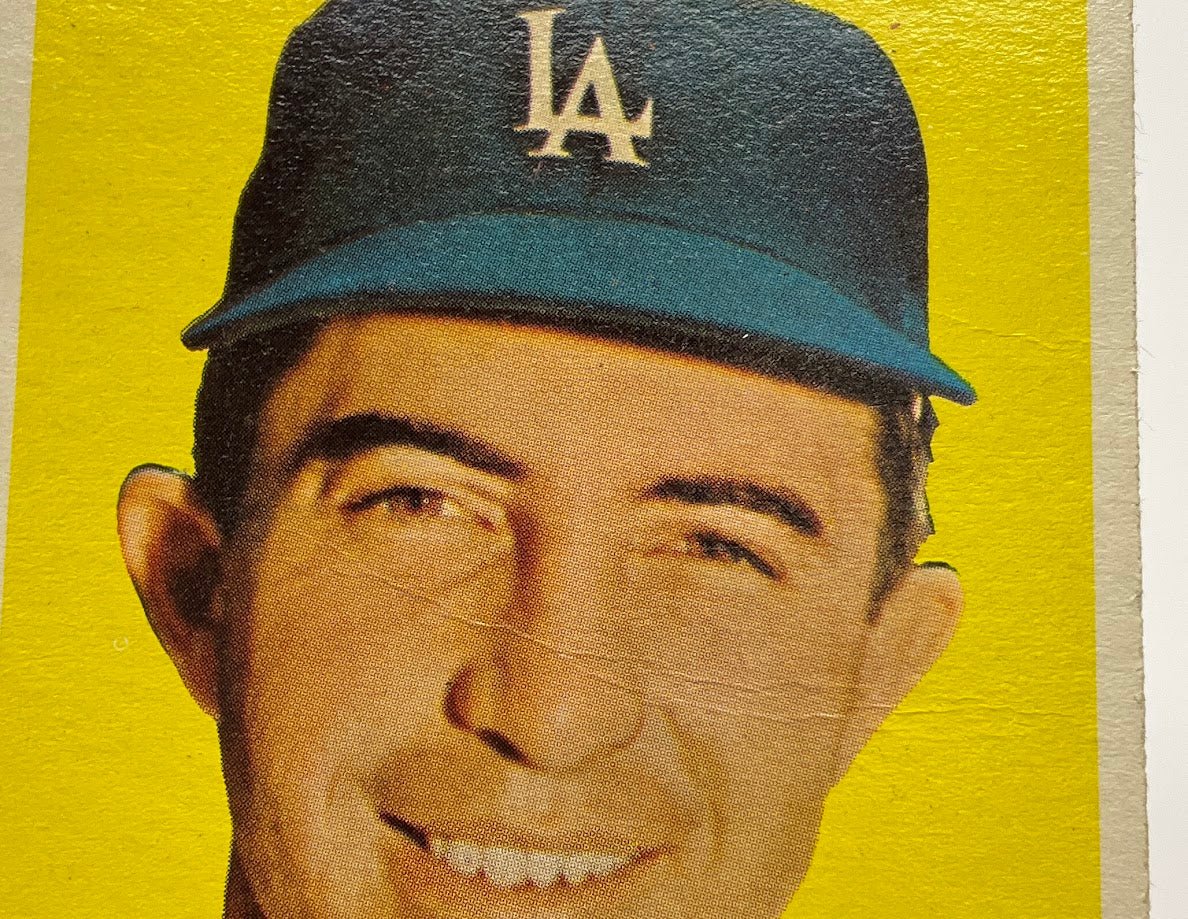 Randy Jackson 1958 Topps #301 Los Angeles Dodgers EX