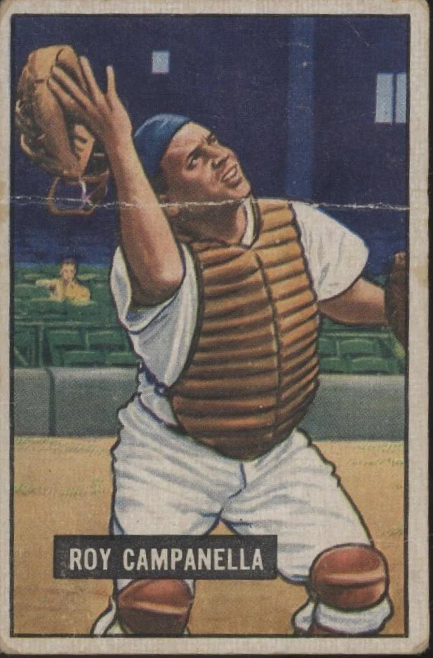 Roy Campanella 1951 Bowman #31 Brooklyn Dodgers PR
